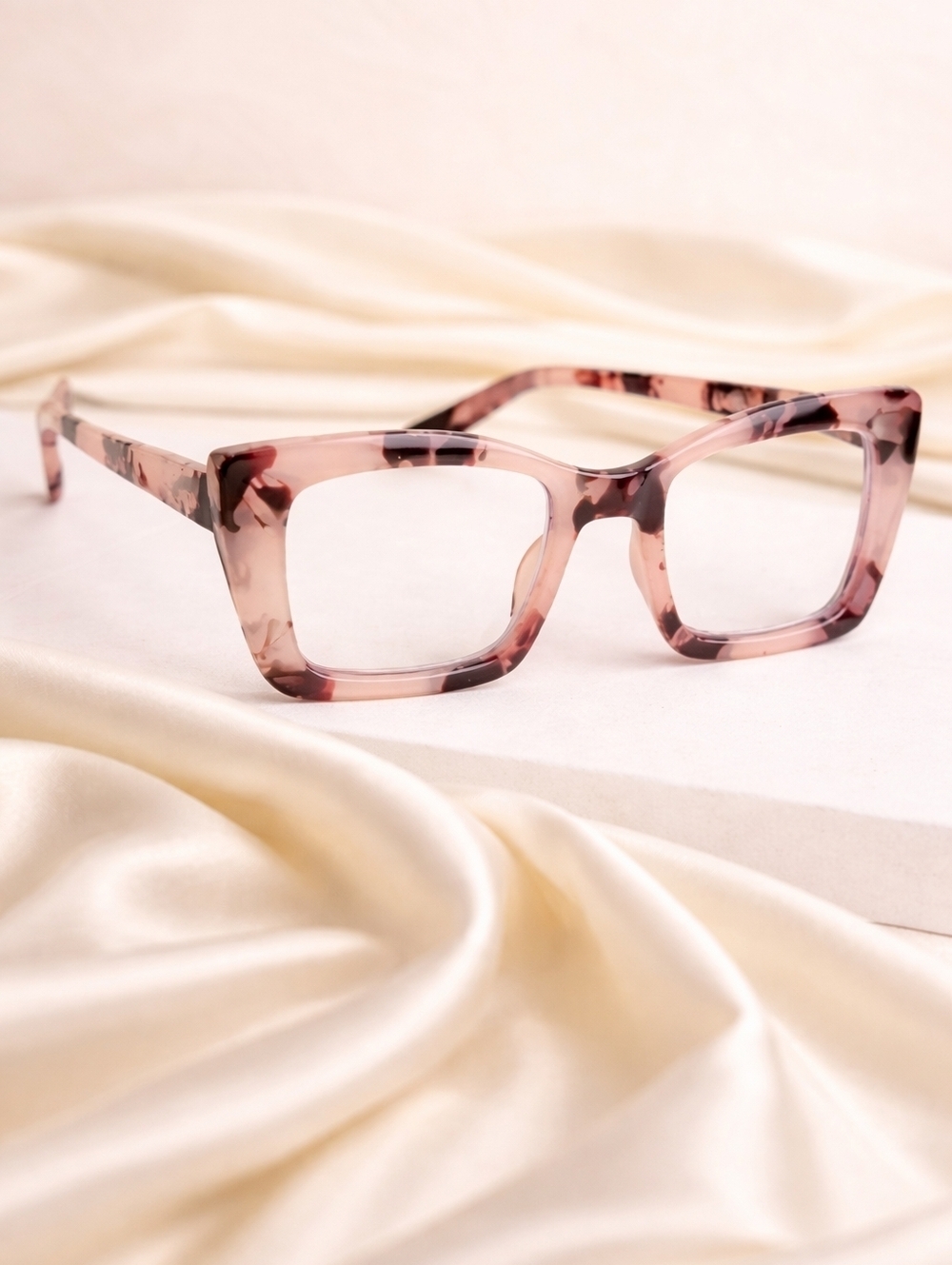 +1.50 Square reading glasses Oprah style Blue light blocking